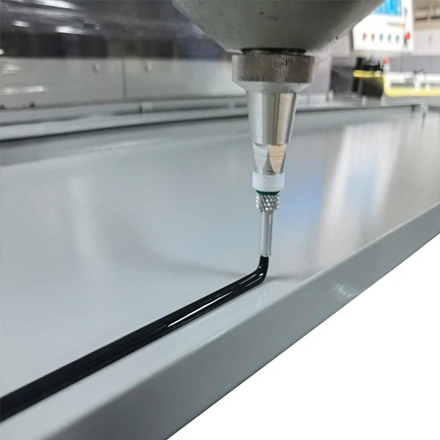 pu gasket dispensing machine for electrical panels
